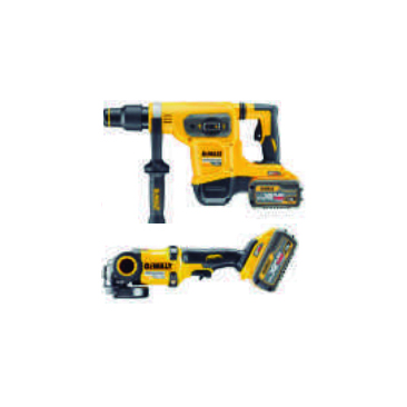 DEWALT CPROF400 KIT XR FLEXVOLT MARTELL SDS-MAX + AMOLADORA